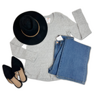 Cute As a Button - Pullover