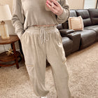 Cozy Mocha Jogger Set