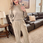 Cozy Mocha Jogger Set