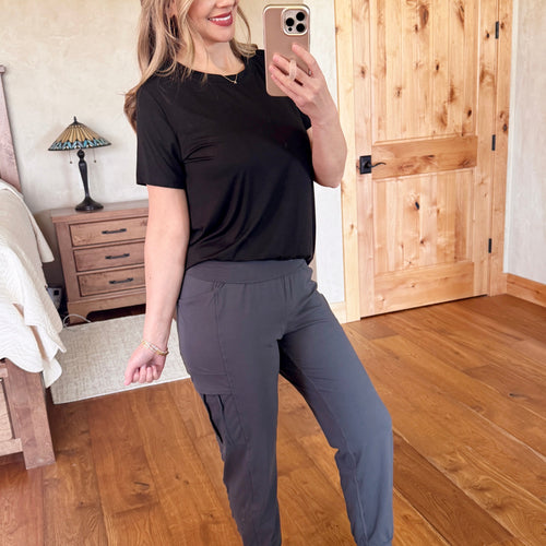 Buttery Joggers In Charcoal