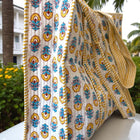 SC - Halsey Yellow Floral Tote Bag