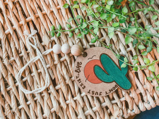 'Don't Just Exist, Live' Car Charm