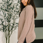 I Want You so Bad Henley Pull Over