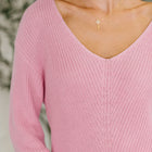 I'm All Yours V-Neck Sweater