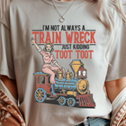 Train Wreck Graphic Tee