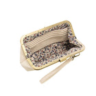 Joy Susan Vivie Frame Lock Convertible Crossbody/Wristlet in Eggshell