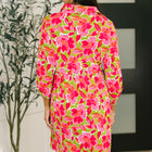 Inspire Collared Dress in Pink Blossom