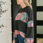 In the Spotlight Contrast Pullover