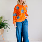 Groovy Bloom Sweatshirt