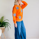 Groovy Bloom Sweatshirt