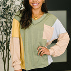 Jungle Trails Colorblock Top