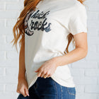 Kick Rocks Cowboy Boot Graphic Tee