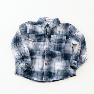 Lightweight Navy Flannel - Child