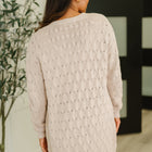 Laugh Airily Cable Knit Cardigan
