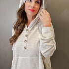Lazy Day Hoodie - Heathered Grey