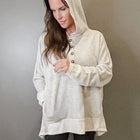 Lazy Day Hoodie - Heathered Grey