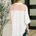 Like You Do Dual Toned Button Down