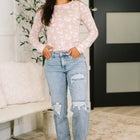 Literally Obsessed with Me Long Sleeve Top in Mauve