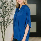 Lizzy Breeze Top in Royal Blue