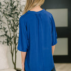 Lizzy Breeze Top in Royal Blue
