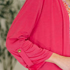 Lizzy Cardigan in Fuchsia