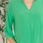 Lizzy Sunday Dress in Emerald