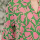 Lizzy Sunday Dress in Emerald Abstract Floral- 3/3/2026