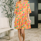 Lizzy Sunday Dress in Leaf Multi Floral- 3/3/2026