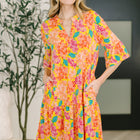 Lizzy Sunday Dress in Leaf Multi Floral- 3/3/2026