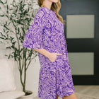 Lizzy Sunday Dress in Purple Paisley- 3/3/2026