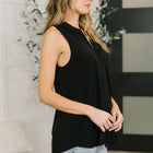Lizzy Tank Top in Black