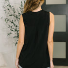 Lizzy Tank Top in Black