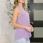Lizzy Tank Top in Orchid Bloom