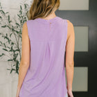 Lizzy Tank Top in Orchid Bloom