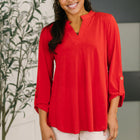 Lizzy Top in Red