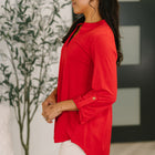 Lizzy Top in Red
