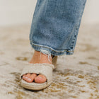 Lorena Mid Rise Vintage Wash Bootcut Jeans