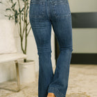 Mackenzie High Waist Flare with Vintage Pocket