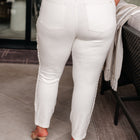 Maddie Mid Rise Braided Side Seam Relaxed Jeans