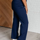 Magic Straight Pants in Navy