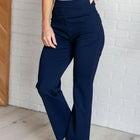 Magic Straight Pants in Navy