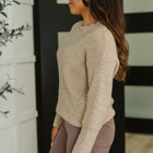 Make it Easy Textured Sweatshirt