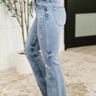 Marlena High Rise Shield Pocket Flare Jeans