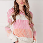 Matchmaker Striped Ribbed Top