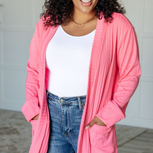 Modern Idealist Open Front Cardigan