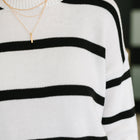 Much to My Relief Striped Sweater