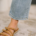 Natalie High Waist Ankle Straight