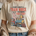 Train Wreck Graphic Tee