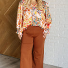 New Romantics Balloon Sleeve Boho Blouse