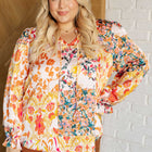 New Romantics Balloon Sleeve Boho Blouse